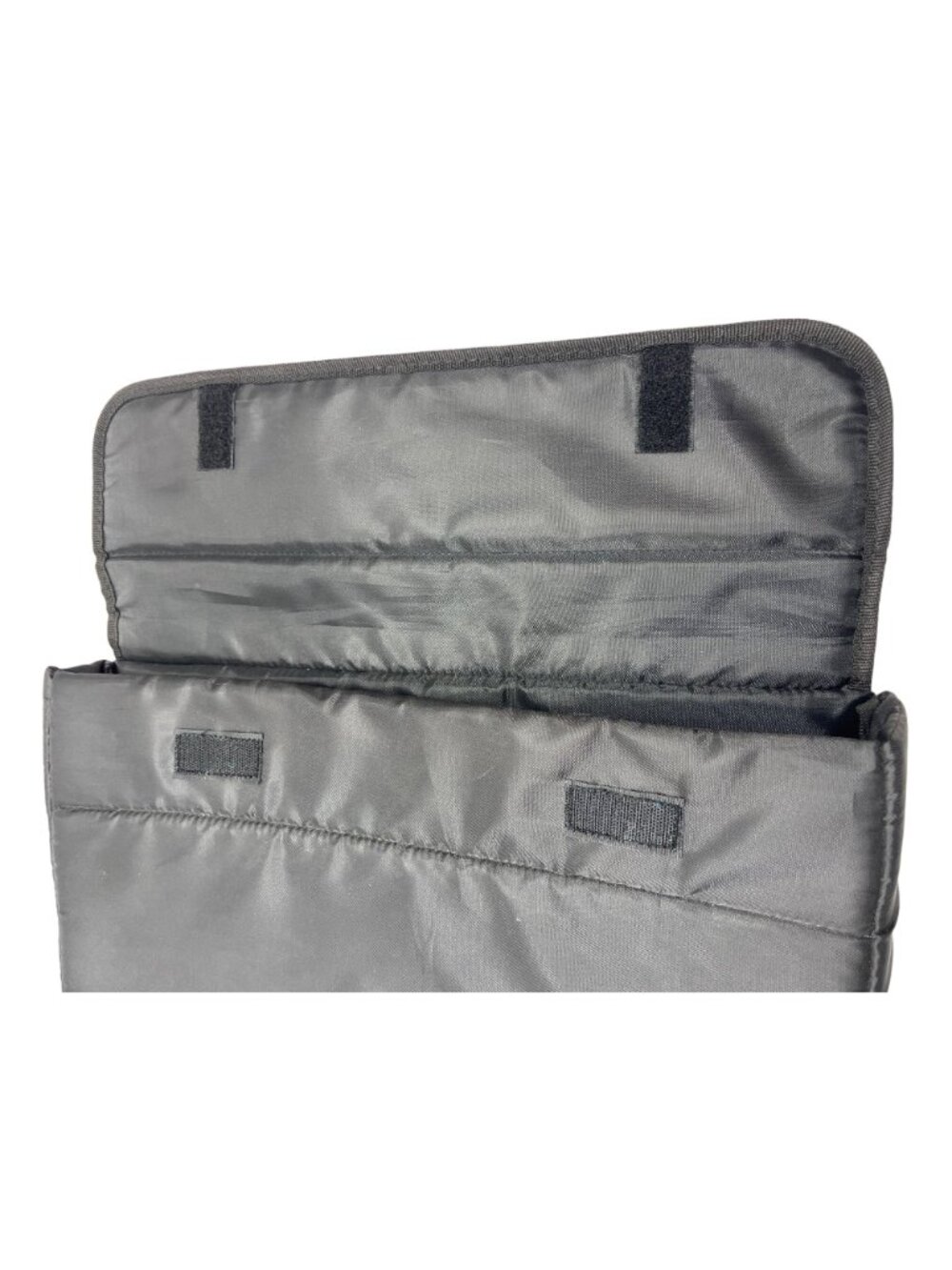 Padded Black Laptop Sleeve Case With Velcro Closure Fits 13-Inch Devices 97b - Picture 5 of 5